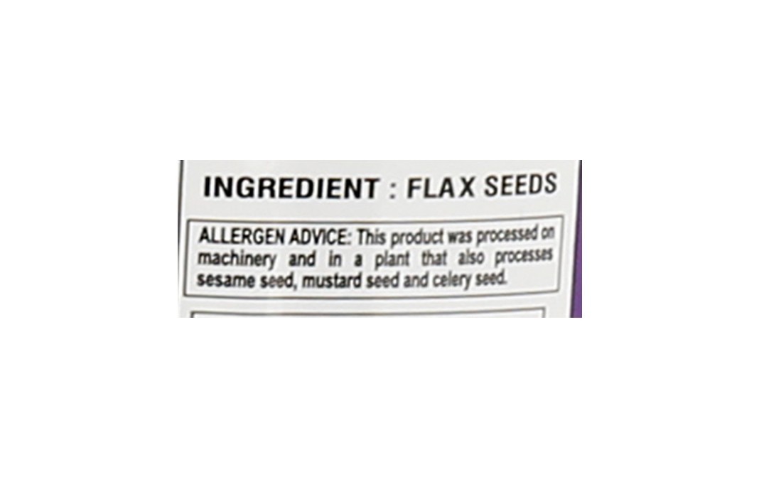 Chuk-de Roasted Flax Seed    Plastic Jar  200 grams